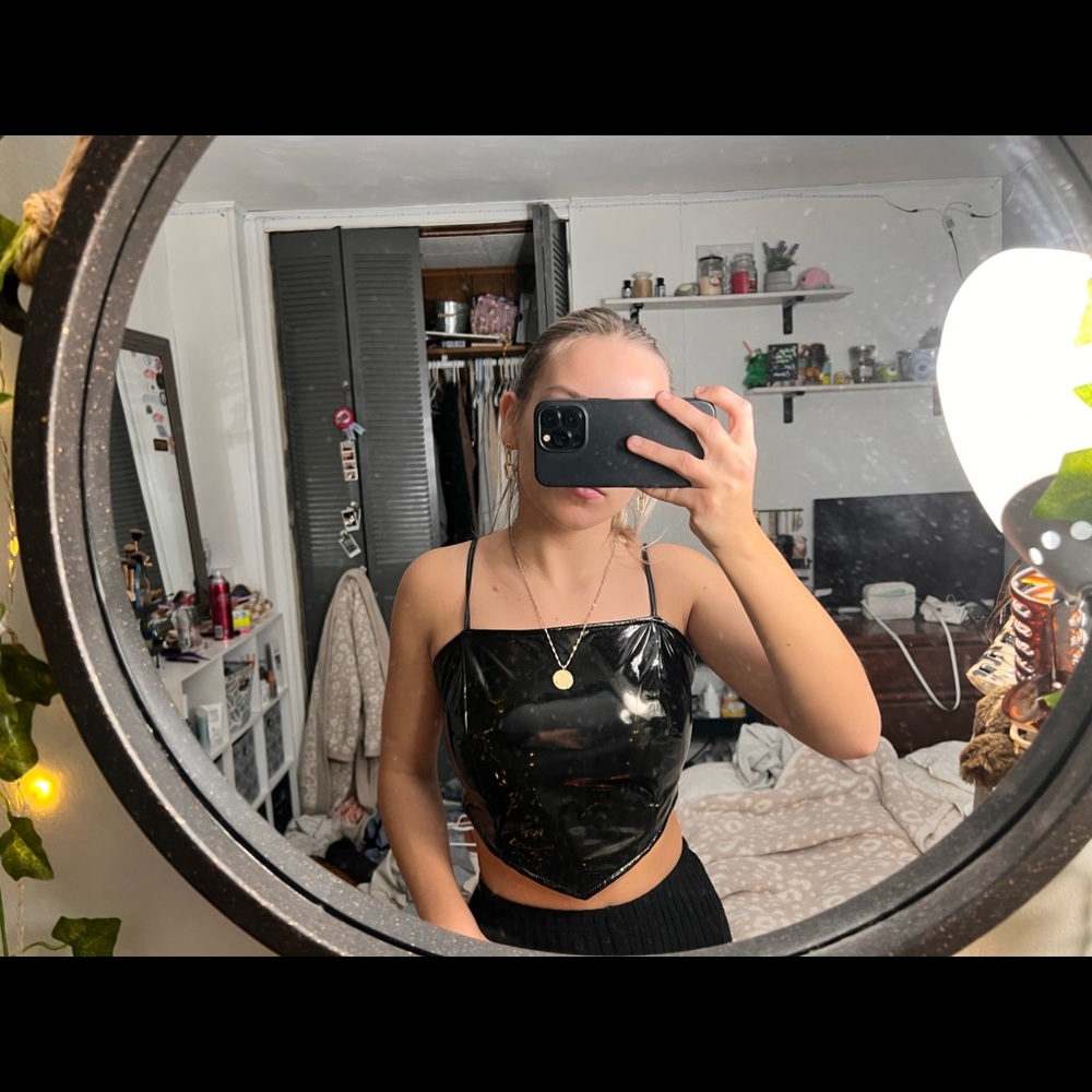 Leather tank